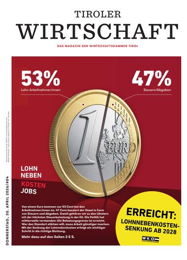 Tiroler Wirtschaft 2026-04-30