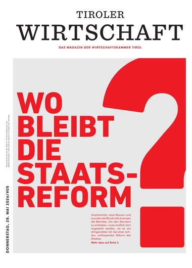 Tiroler Wirtschaft 2026-05-28