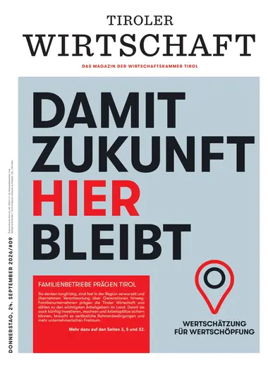Tiroler Wirtschaft 2026-09-24